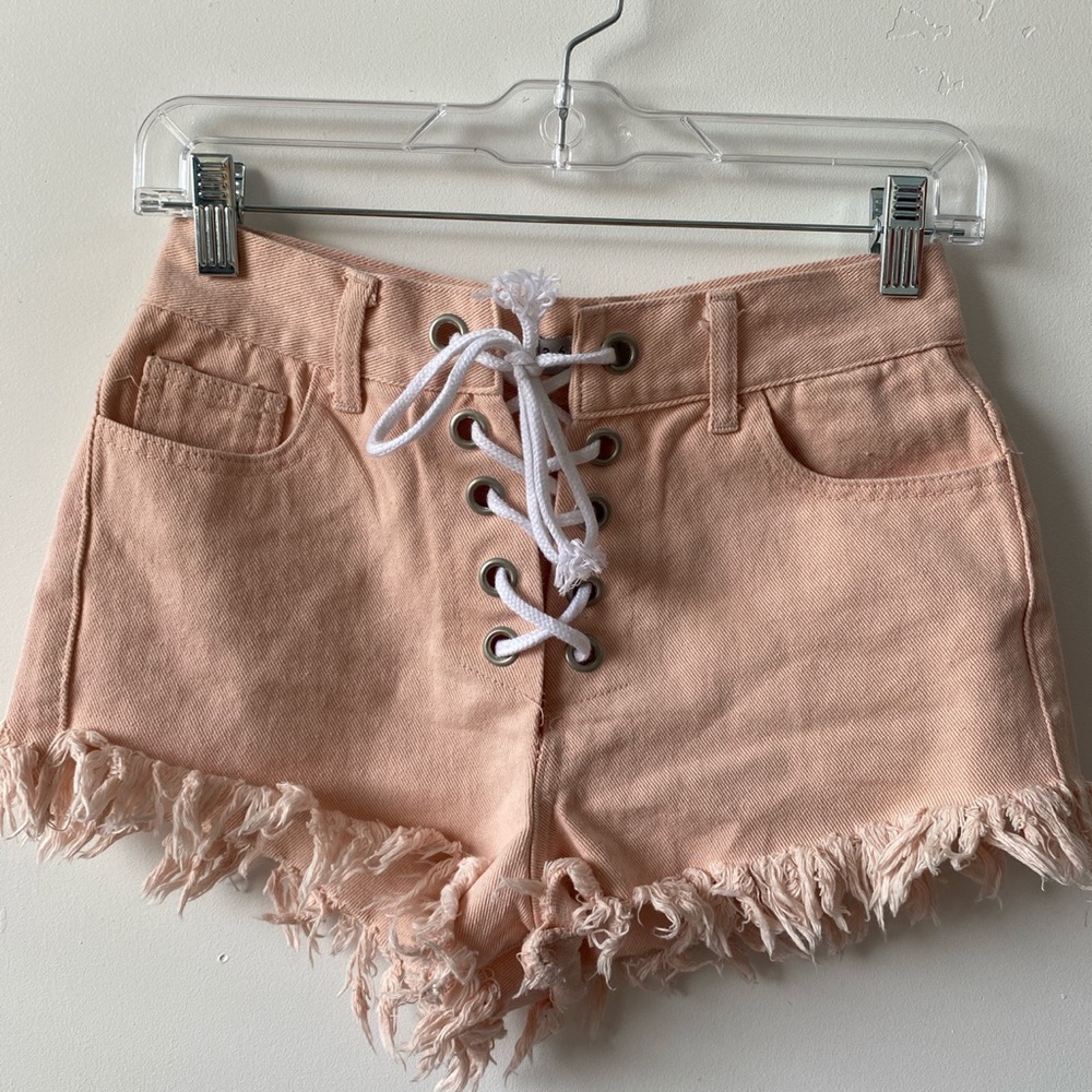 Pink shorts